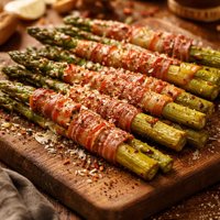 Roasted Asparagus with Pancetta