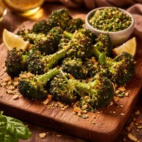 Roasted Broccoli with Brazil Nut Pesto