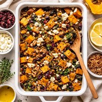 Roasted Butternut Casserole