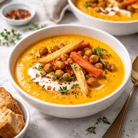 Roasted Carrot and Parsnip Soup