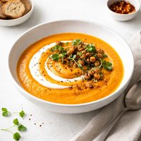 Roasted Carrot Ginger Soup
