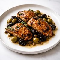Roasted Chicken with Olives and Prunes Chicken Marbella
