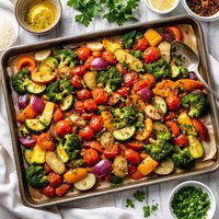 Roasted Fresh Vegetable Medley