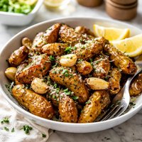 Roasted Garlic Fingerling Potatoes