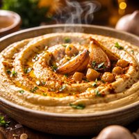 Roasted Garlic Hummus