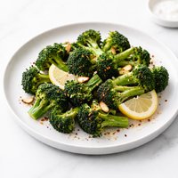 Roasted Garlic Lemon Broccoli