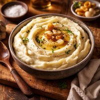 Roasted Garlic Make Ahead Mashed Potatoes