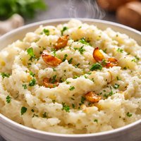 Roasted Garlic Mashed Potatoes Lower Healthier Fat