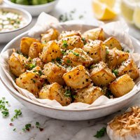 Roasted Garlic Potato Bites