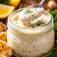 Roasted Garlic Ranch Dressing