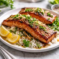 Roasted Ginger Salmon