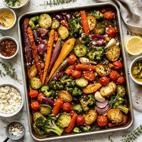 Roasted Gourmet Vegetables