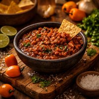 Roasted Habanero Salsa from Hell