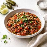 Roasted Jalapeno and Tomato Salsa