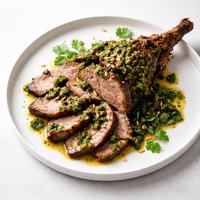 Roasted Leg of Lamb with Chermoula