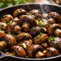 Roasted Mushrooms for a Crowd