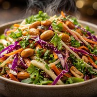 Roasted Peanut Slaw