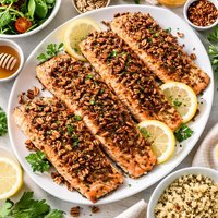 Roasted Pecan Salmon