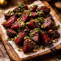 Roasted Pesto Beets