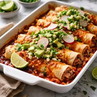 Roasted Pork Enchiladas