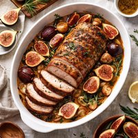 Roasted Pork Loin with Figs