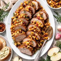 Roasted Pork Tenderloin with Apple Chutney