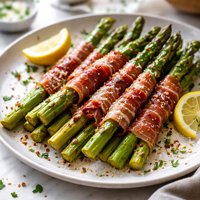 Roasted Prosciutto Wrapped Asparagus