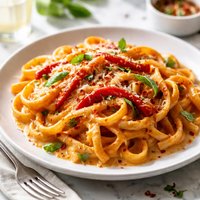 Roasted Red Pepper Alfredo