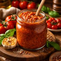Roasted Red Pepper and Tomato Pasta Sauce