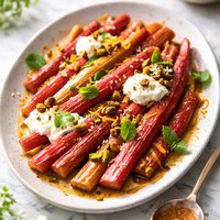 Roasted Rhubarb