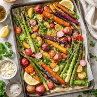 Roasted Spring Vegetables
