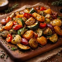 Roasted Squash Vegetable Medley