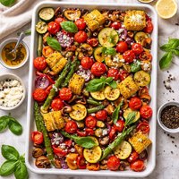 Roasted Summer Veggies