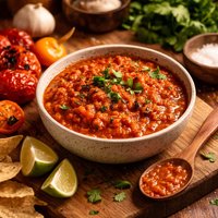 Roasted Tomato and Habanero Sauce