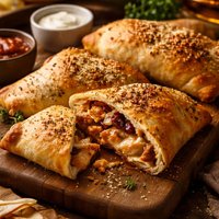 Roasted Turkey Calzones