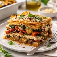 Roasted Vegetable Phyllo Lasagna