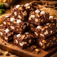 Rocky Road Candy Fudge