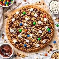 Rocky Road Cookie Pizza