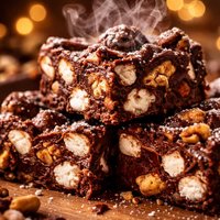 Rocky Road Fudge No Bake