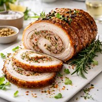 Roley Poley Pork Roll