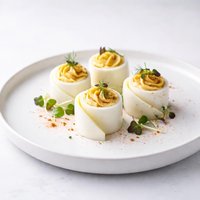 Rolled Deviled Eggs