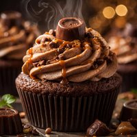 Rolo Cupcakes