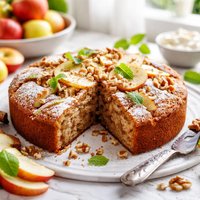 Romanian Apple Cake