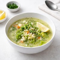 Romanian Lettuce Soup