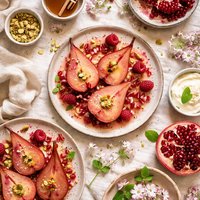 Romantic Pear Dessert