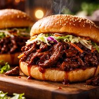 Root Beer Barbecue Beef Sandwiches