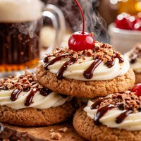 Root Beer Float Cookies