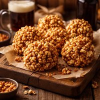 Root Beer Popcorn Balls