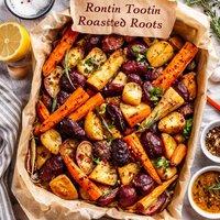 Rootin Tootin Roasted Roots Roasted Root Vegetables in Paper