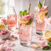 Rose Water Soda